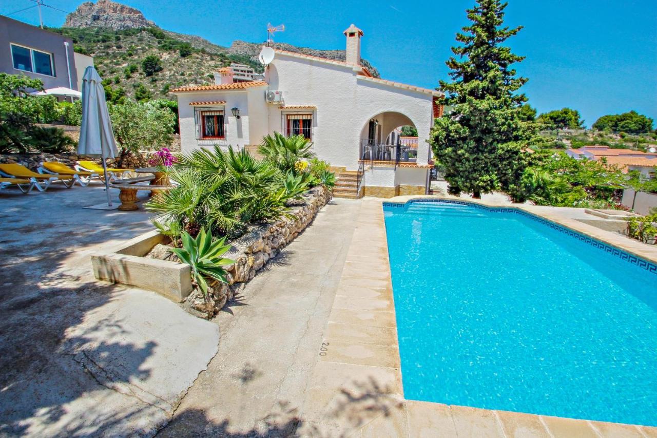 Laura-29A - Pretty Holiday Property With Garden And Private Pool In Calpe Exterior foto